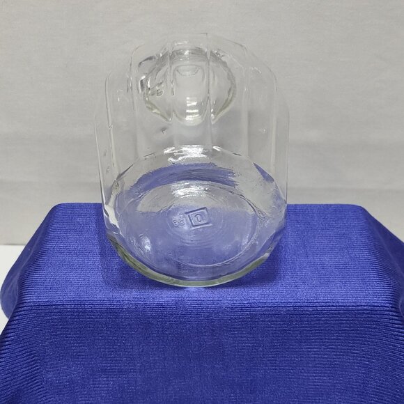 White House Pure Apple Cider Vinegar Glass Jug 1Qt Ribbed Design Vintage 1920 - Picture 6 of 9